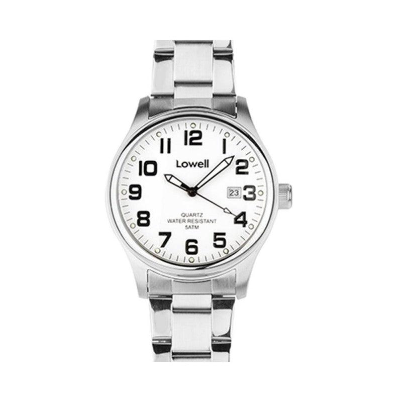 Orologio Lowell Uomo Classico Con Cassa E Bracciale In Acciaio PL4260-80