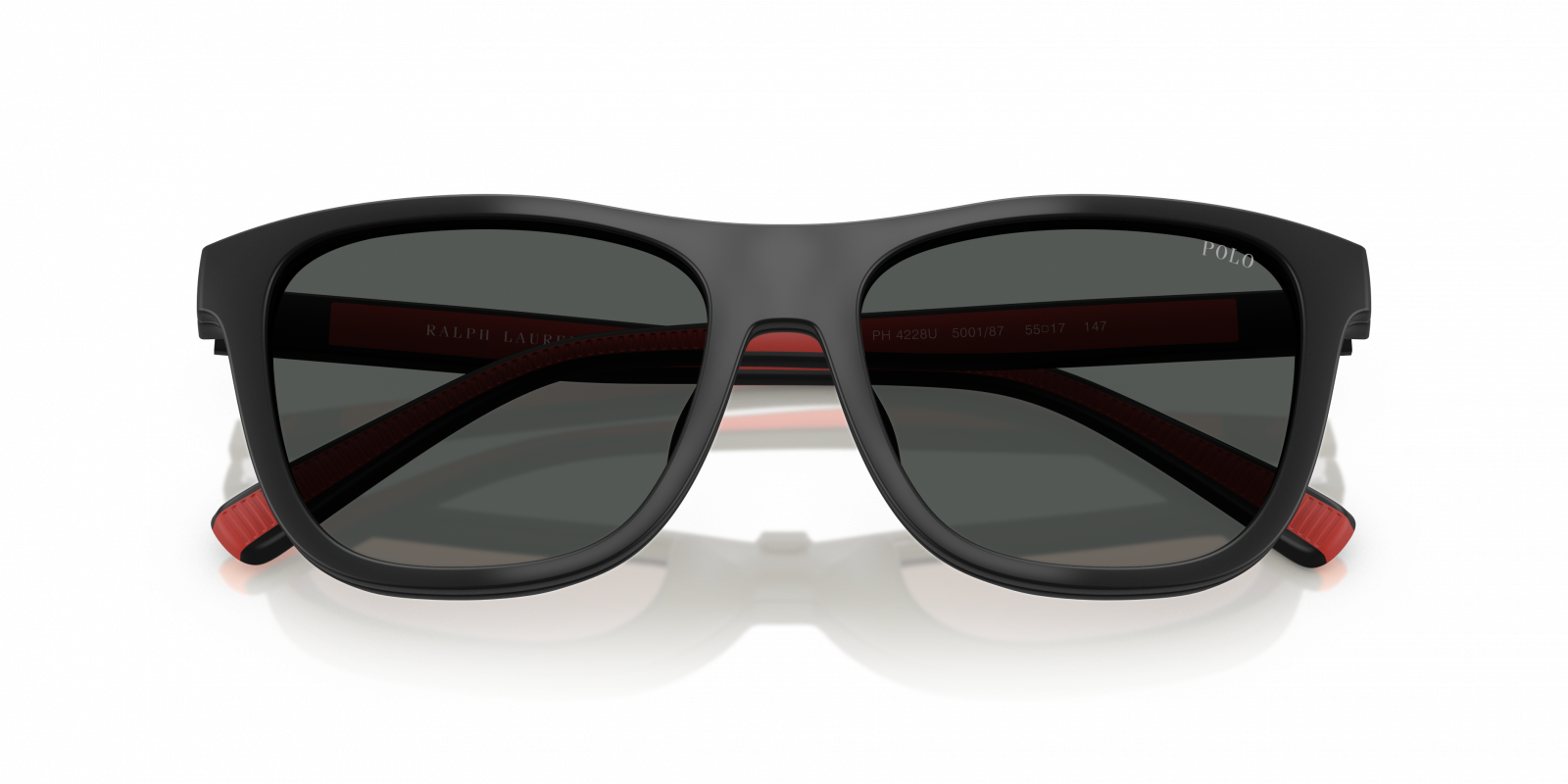 Polo Ralph Lauren Montatura Da Vista Uomo Con Doppia Clip Da Sole Magnetica PH4228U Colore 5001/87 Calibro 55/17