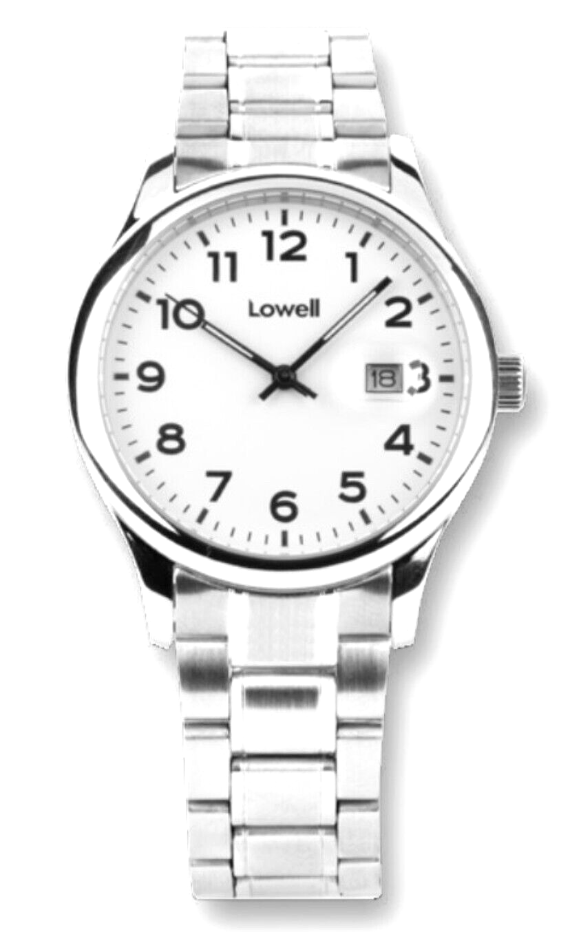 Orologio Lowell Uomo Classico Con Cassa E Bracciale In Acciaio PL4275-80