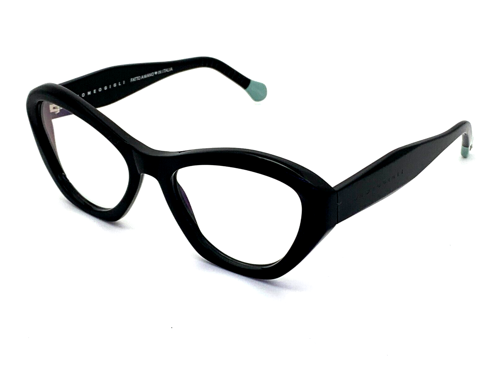 Romeo Gigli Montatura Donna In Acetato RGV.105D-PP Colore BLK Calibro 54