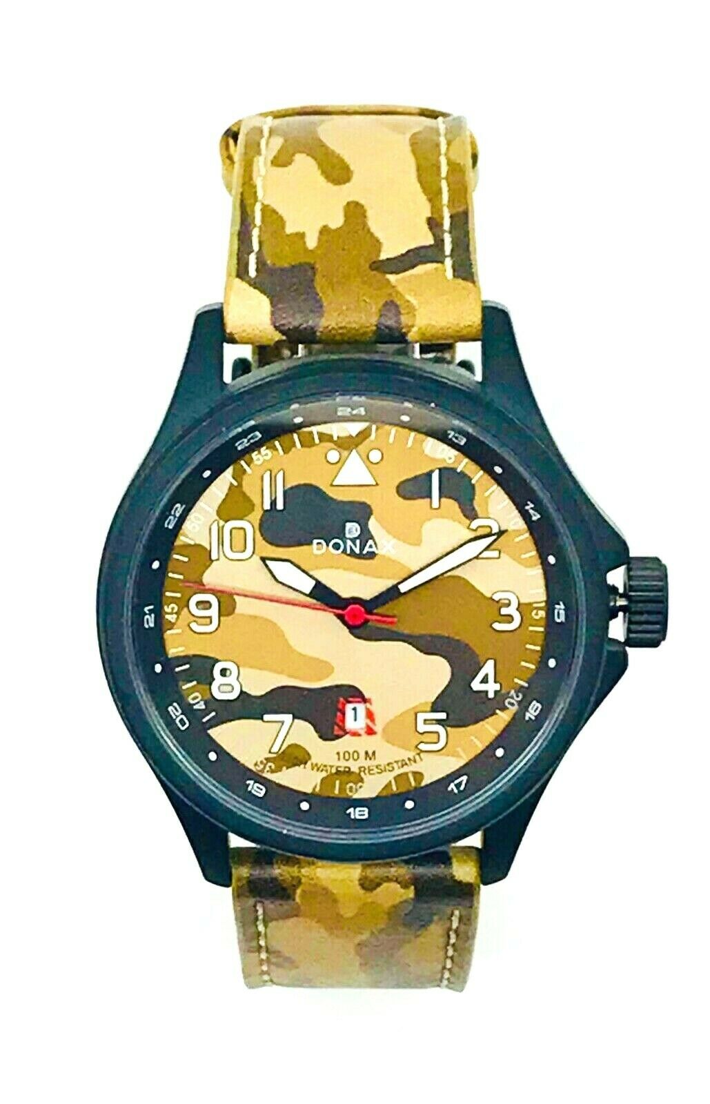 Donax Orologio Uomo Modello Date Just Camouflage DONAX84342CM