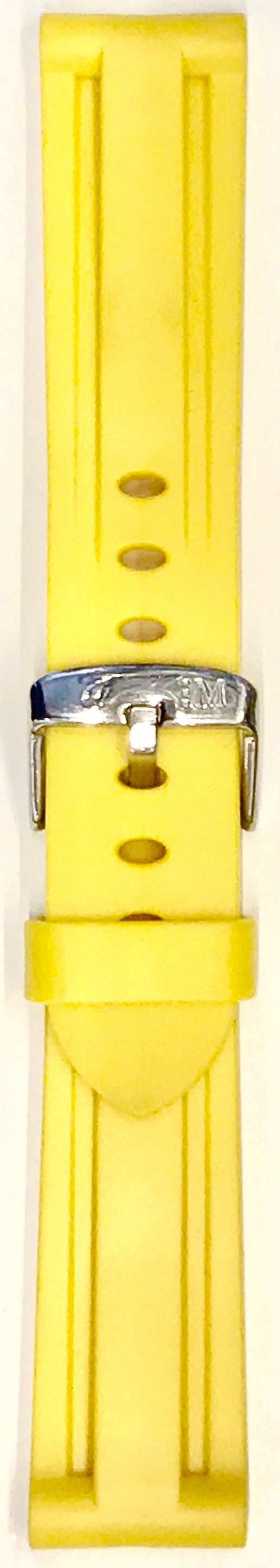 Morellato Cinturino In Gomma Linea Mariner Tipo Panerai Giallo Ansa 22