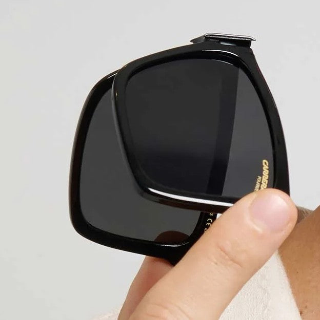 Carrera Montatura Da Vista Uomo Con Clip Da Sole Magnetica Pieghevole CA 387/C Colore 807 Calibro 56/18