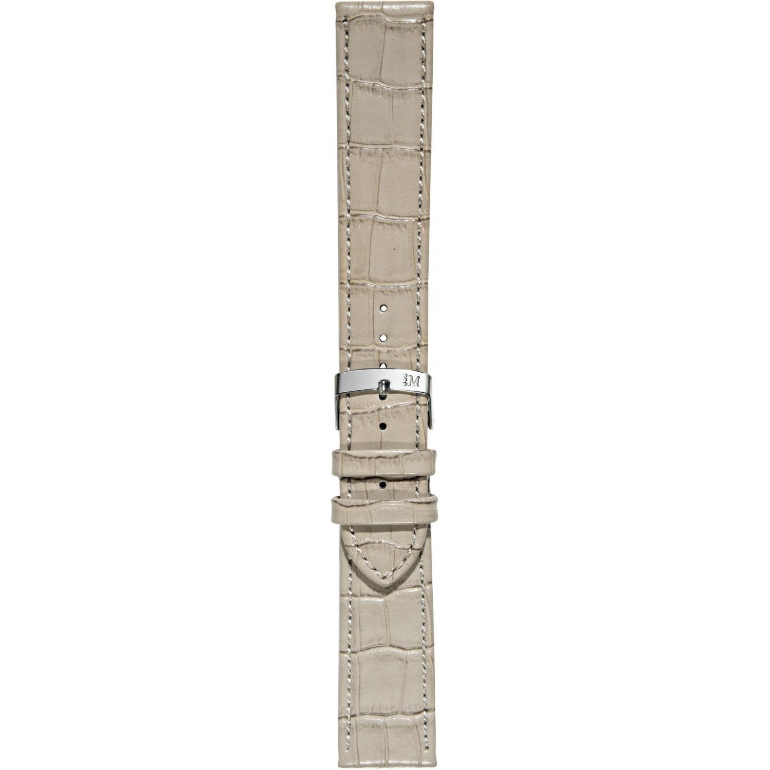 Morellato Cinturino Juke In Pelle Stampa Alligatore Avorio ansa 22