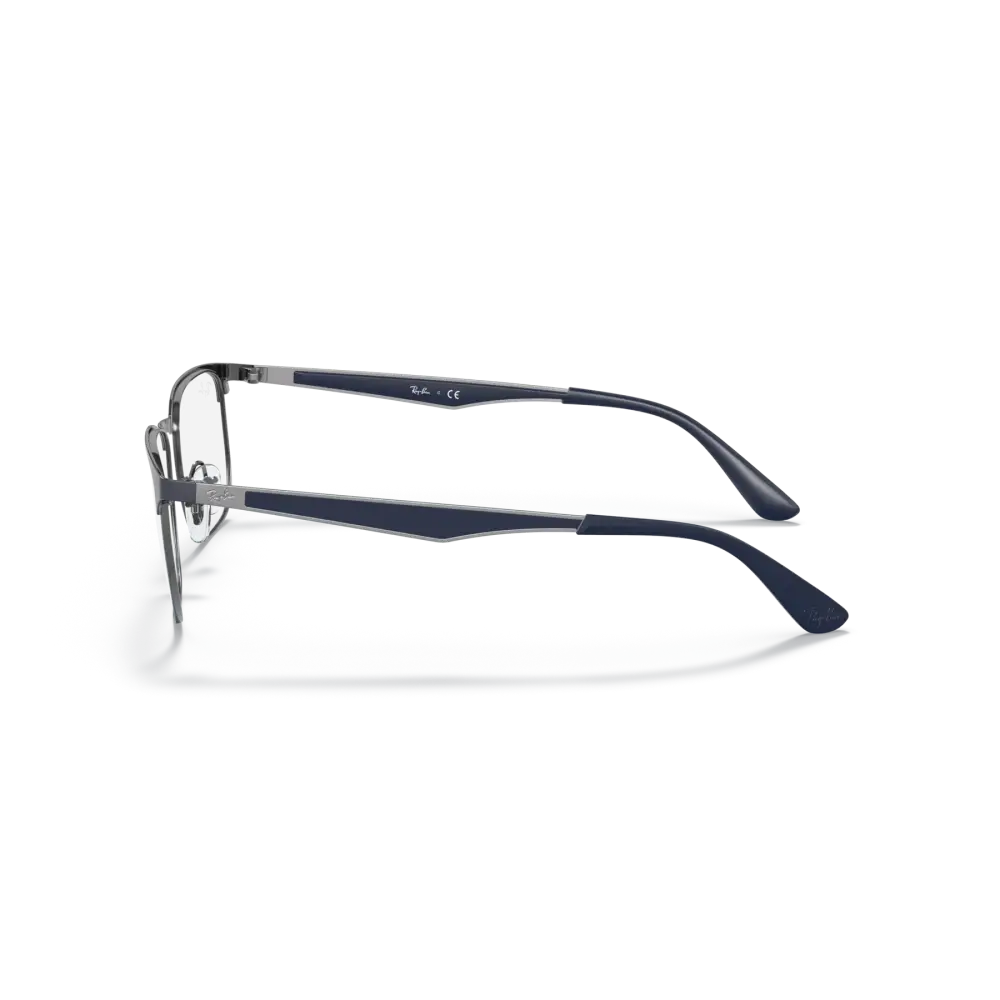 Ray-Ban RB6363 unisex montatura da vista wayfarer argento navy 54/18