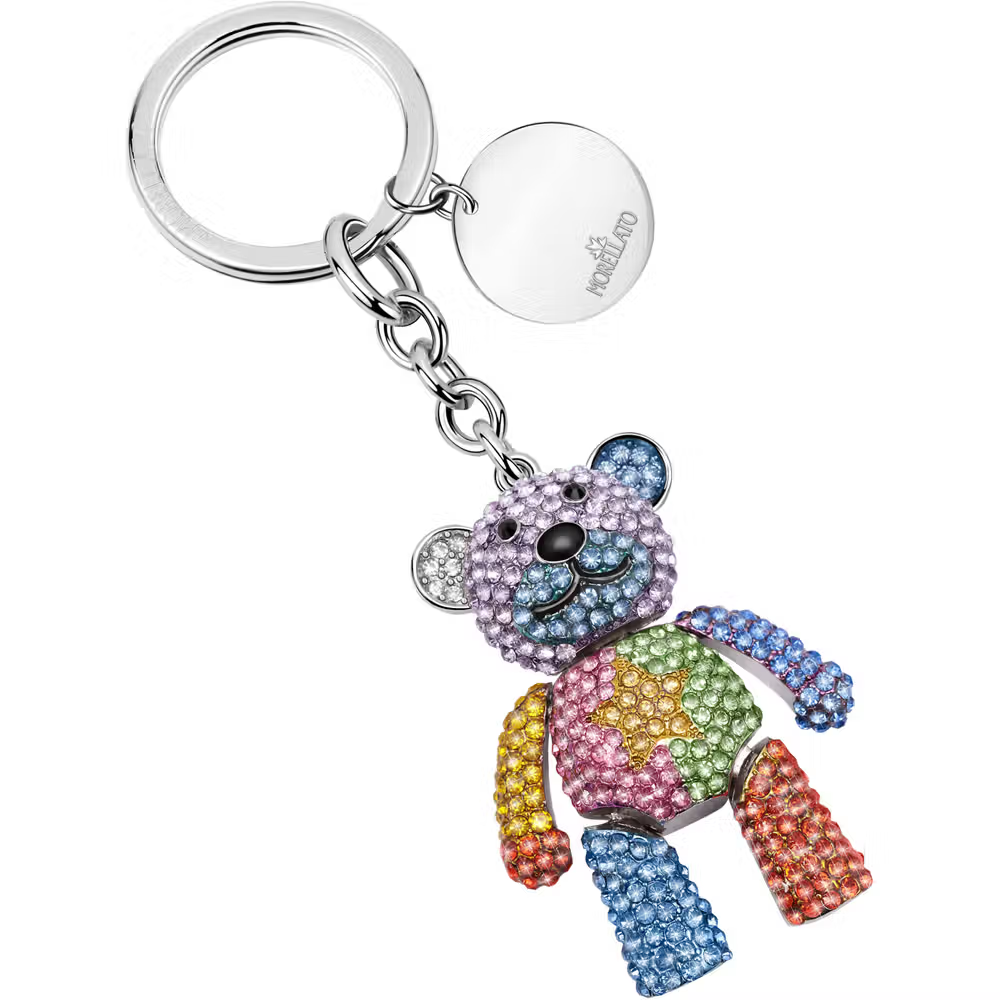 Morellato Portachiavi Donna Gioielli Magic Multicolor Charm Cod. SD0400 Bear Orsetto