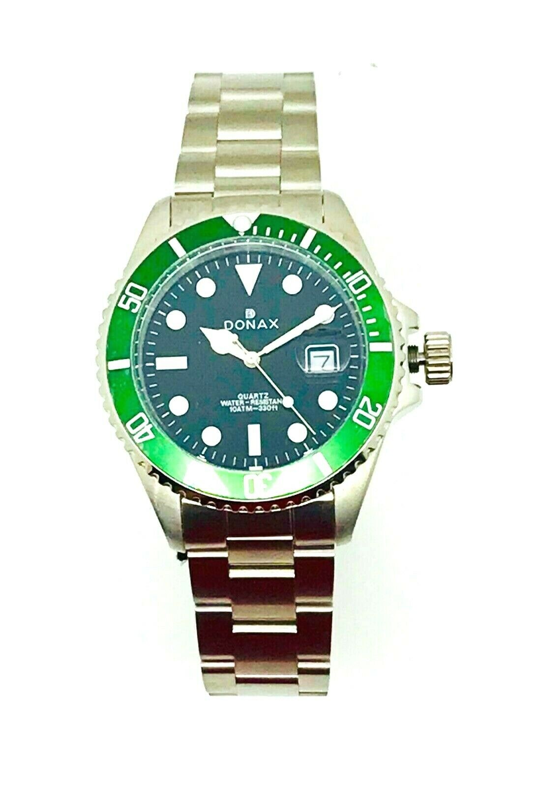 Donax Orologio Uomo Modello Submariner cod. 91904 Verde