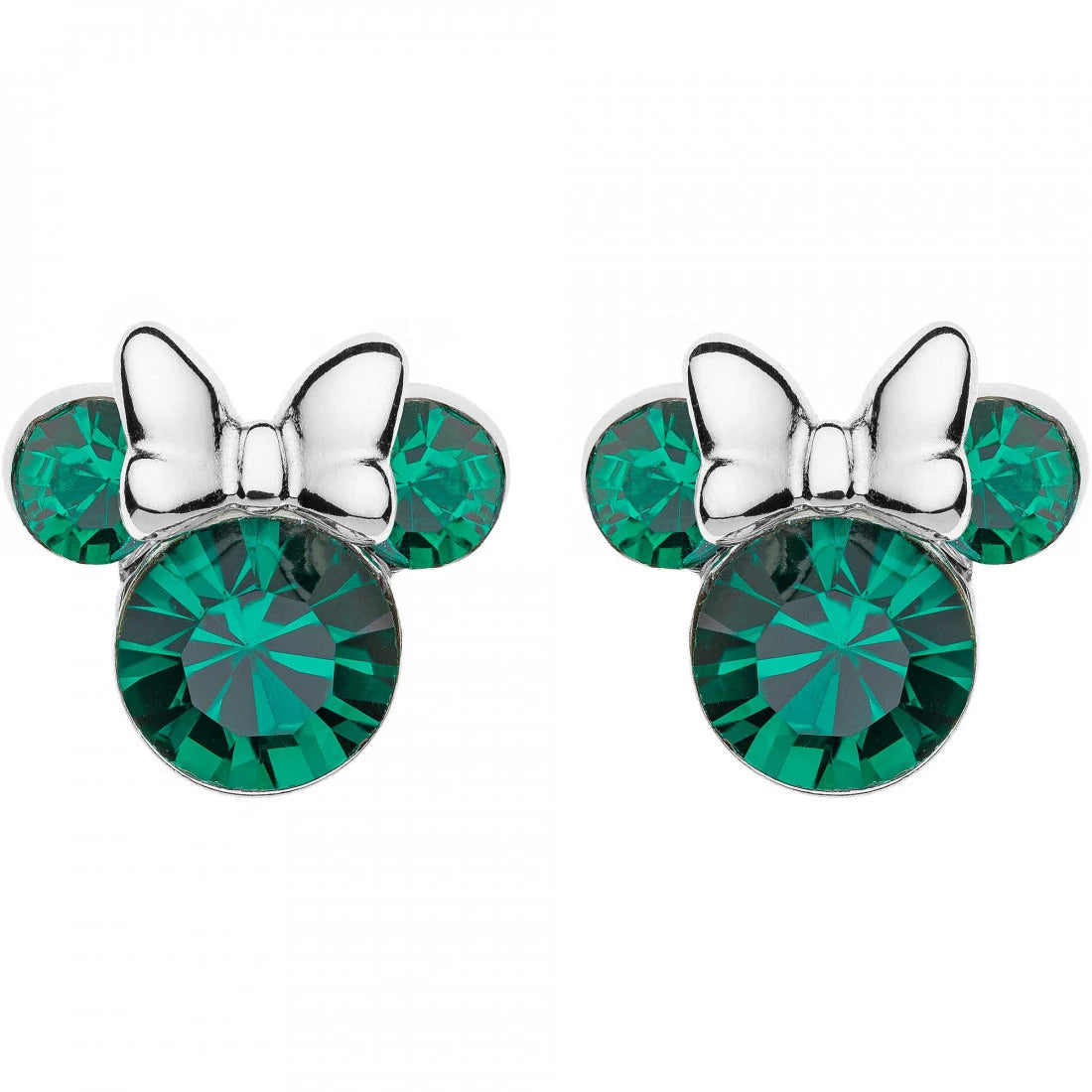 Disney Orecchini In Argento Bambina Mickey Mouse Minnie Maggio E905162RMAYL