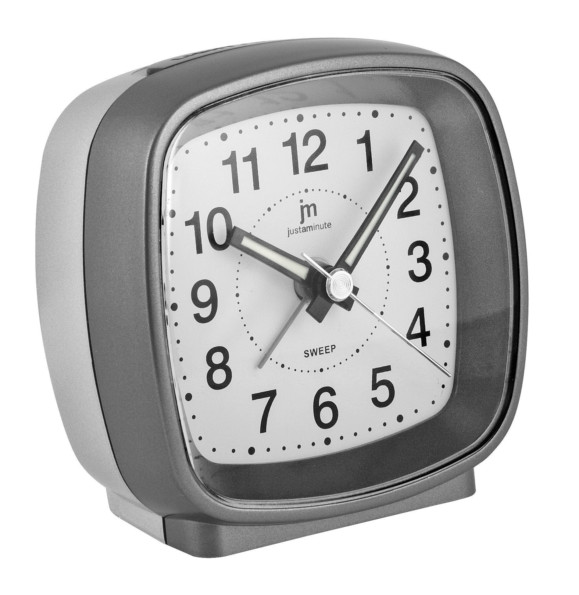 LOWELL SVEGLIA QUARZO ANALOGICA CON LUCE SNOOZE E SUONERIA GRIGIO JA7010G