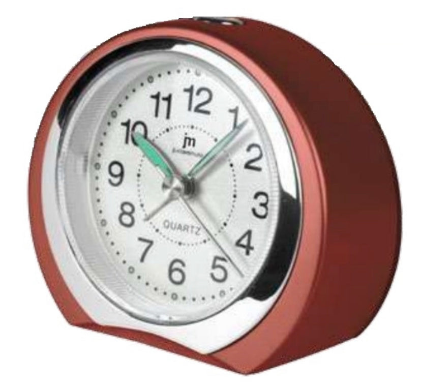 LOWELL SVEGLIA QUARZO ANALOGICA CON LUCE SNOOZE E SUONERIA JA7023M