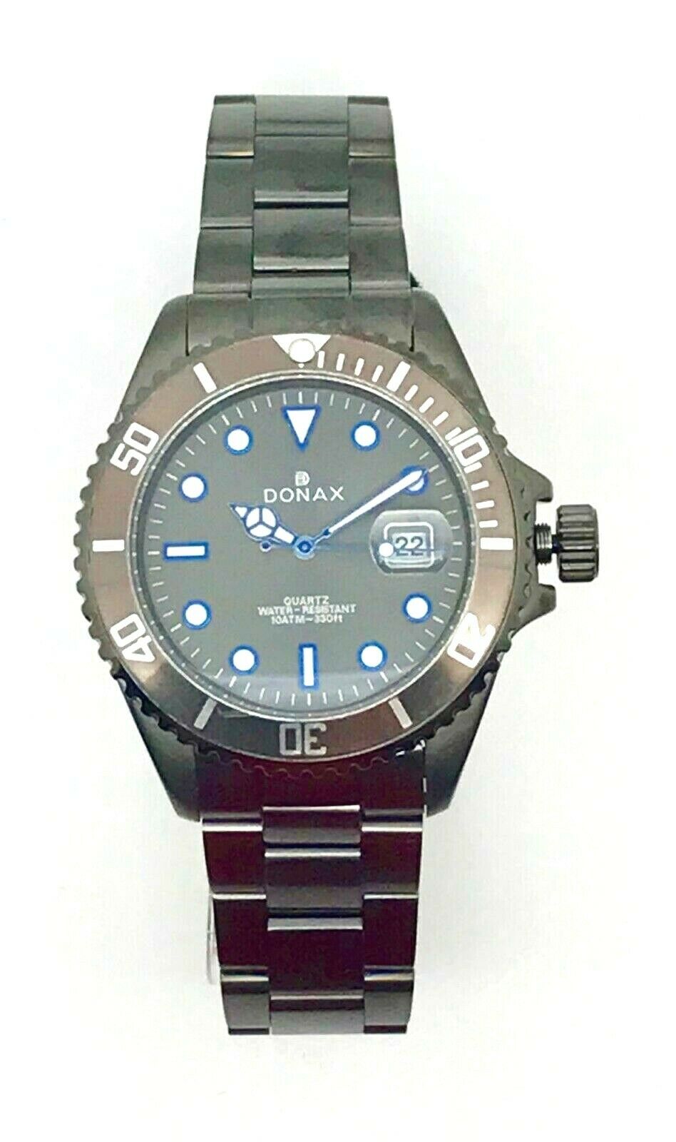 Donax Orologio Uomo Modello Submariner cod. 91904 Total Grey