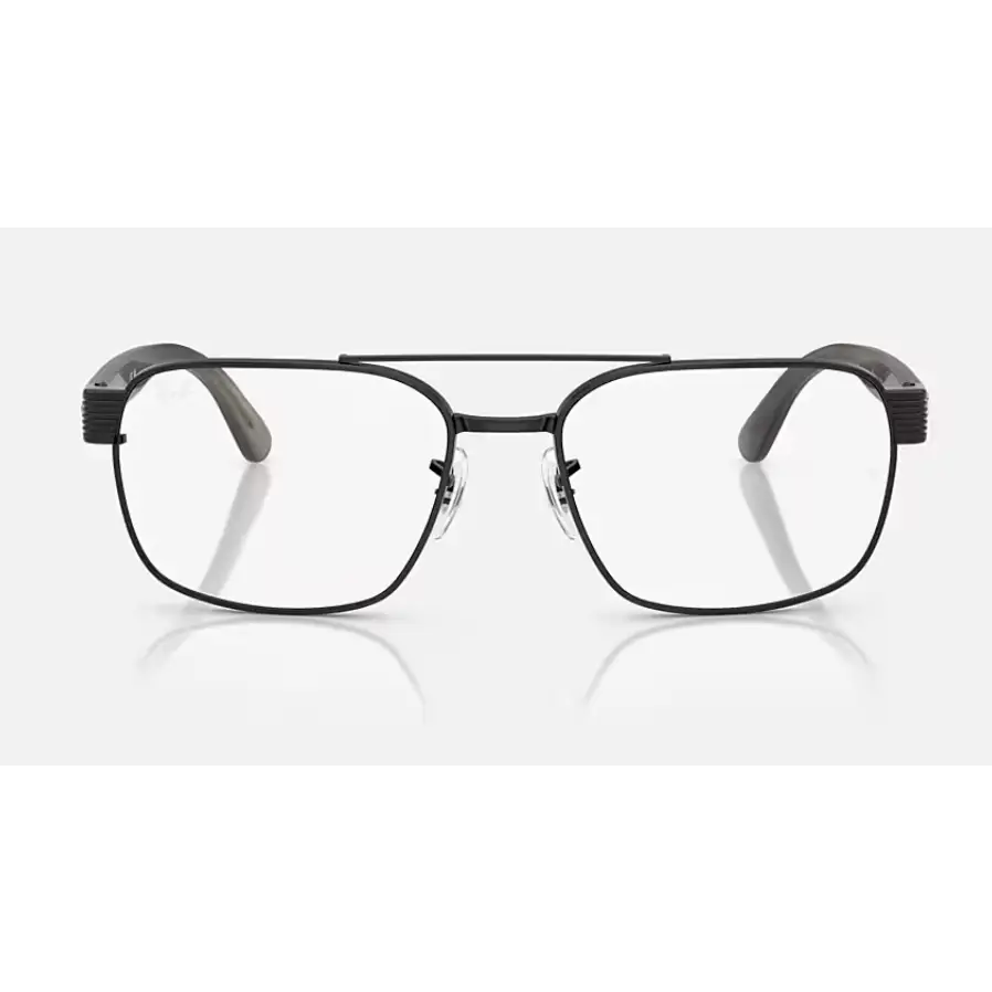 Ray-Ban RB3751V 2509 occhiali da vista uomo montatura nera rettangolare 58/17