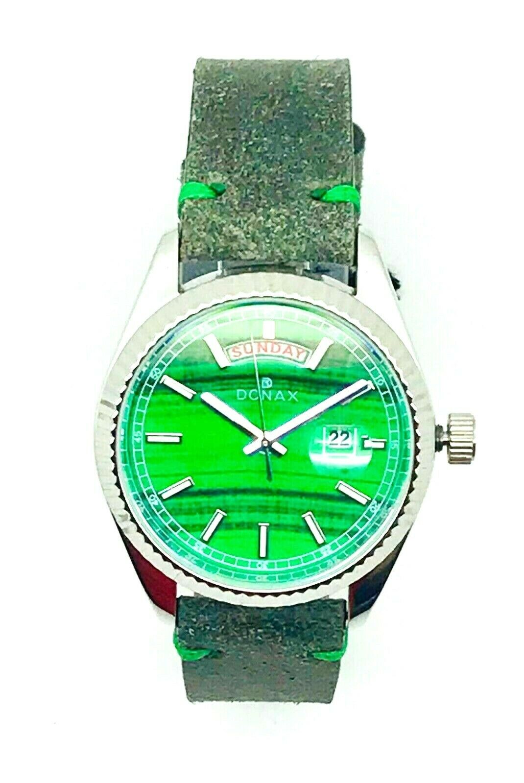 Donax Orologio Unisex Day/Date con Cinturino Country DONAX84433VA