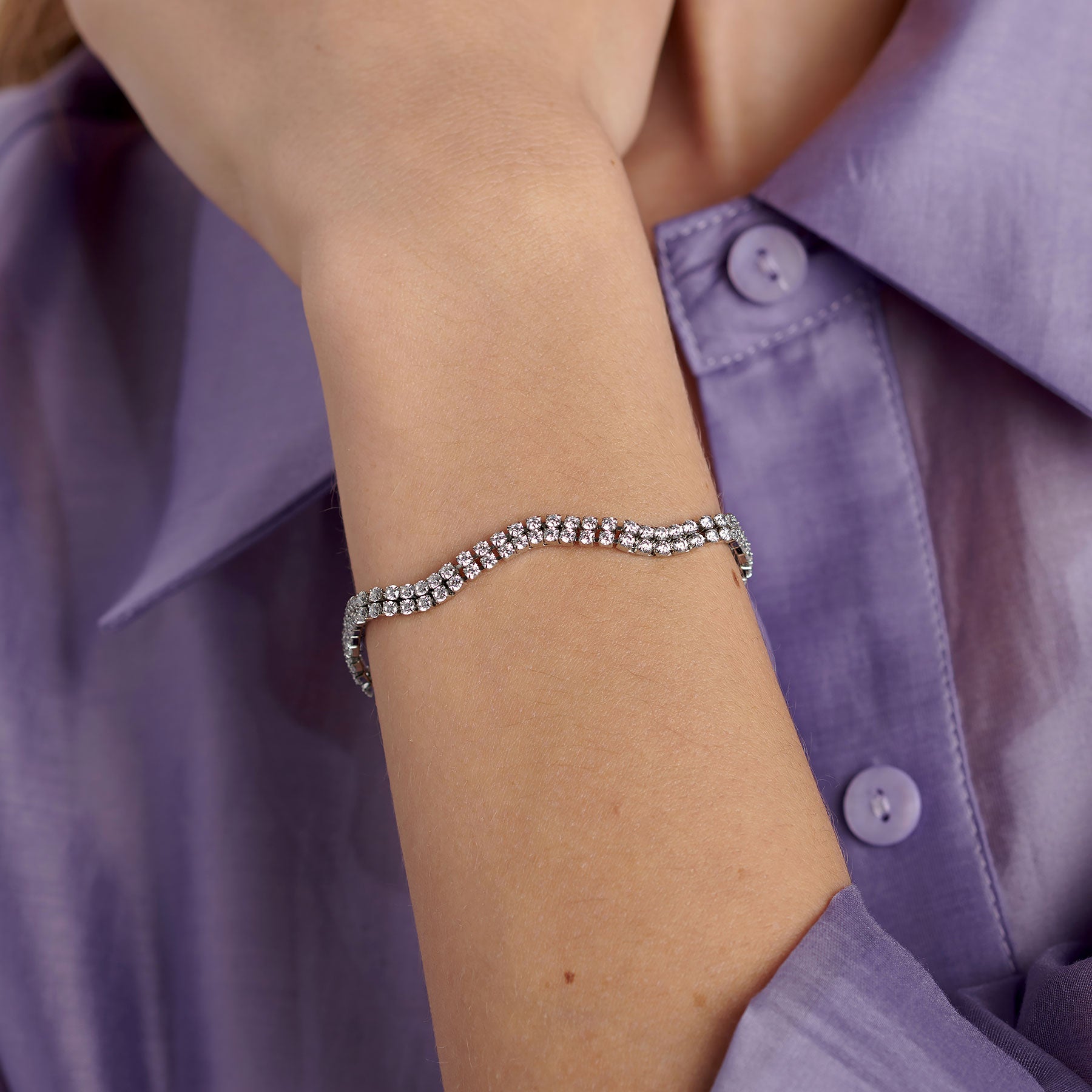 Brosway Bracciale Tennis Donna Desideri BEI111