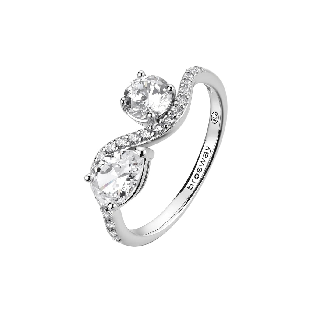 Brosway Anello Donna In Argento 925 Mis. 18 Collezione FANCY FIW186