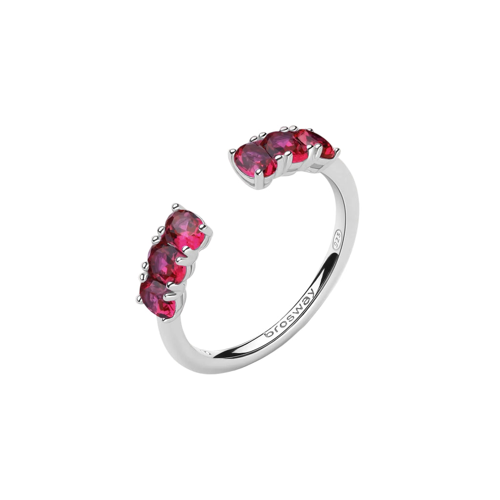 Brosway Anello Donna In Argento 925 Mis. 14 Regolabile Collezione FANCY FPR11B
