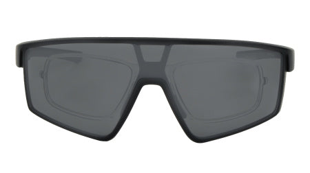 INVU. Mascherina Da Sole Sportiva Con Clip Da Vista Uomo Ultra Polarized IA22610A