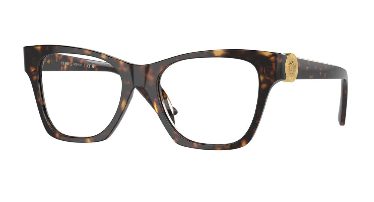 Versace Montatura Da Vista Donna VE3341U Colore 108 Calibro 52/18