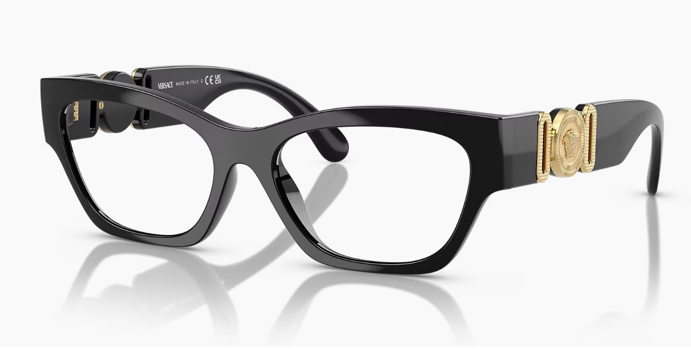 Versace Montatura Da Vista Donna VE3367-U Colore GB1 Calibro 54/17