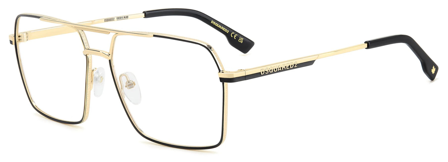 DSQUARED2 Montatura Da Vista Uomo D2 0157 Colore 0NZ Calibro 60/15