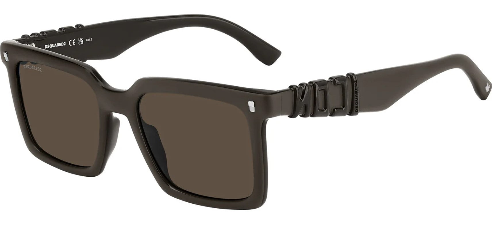 DSQUARED2 Occhiali Da Sole Unisex ICON 0025/S Colore YZ470 Calibro 53/19