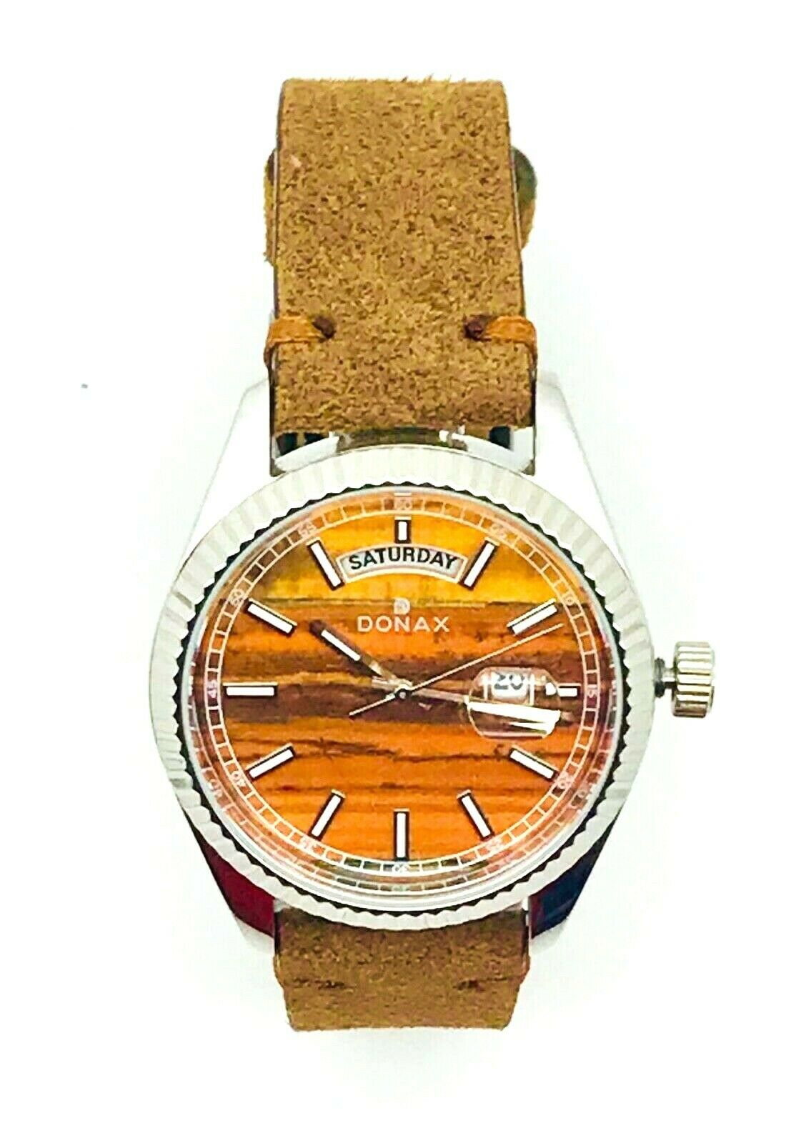 Donax Orologio Unisex Day/Date con Cinturino Country DONAX84433MA