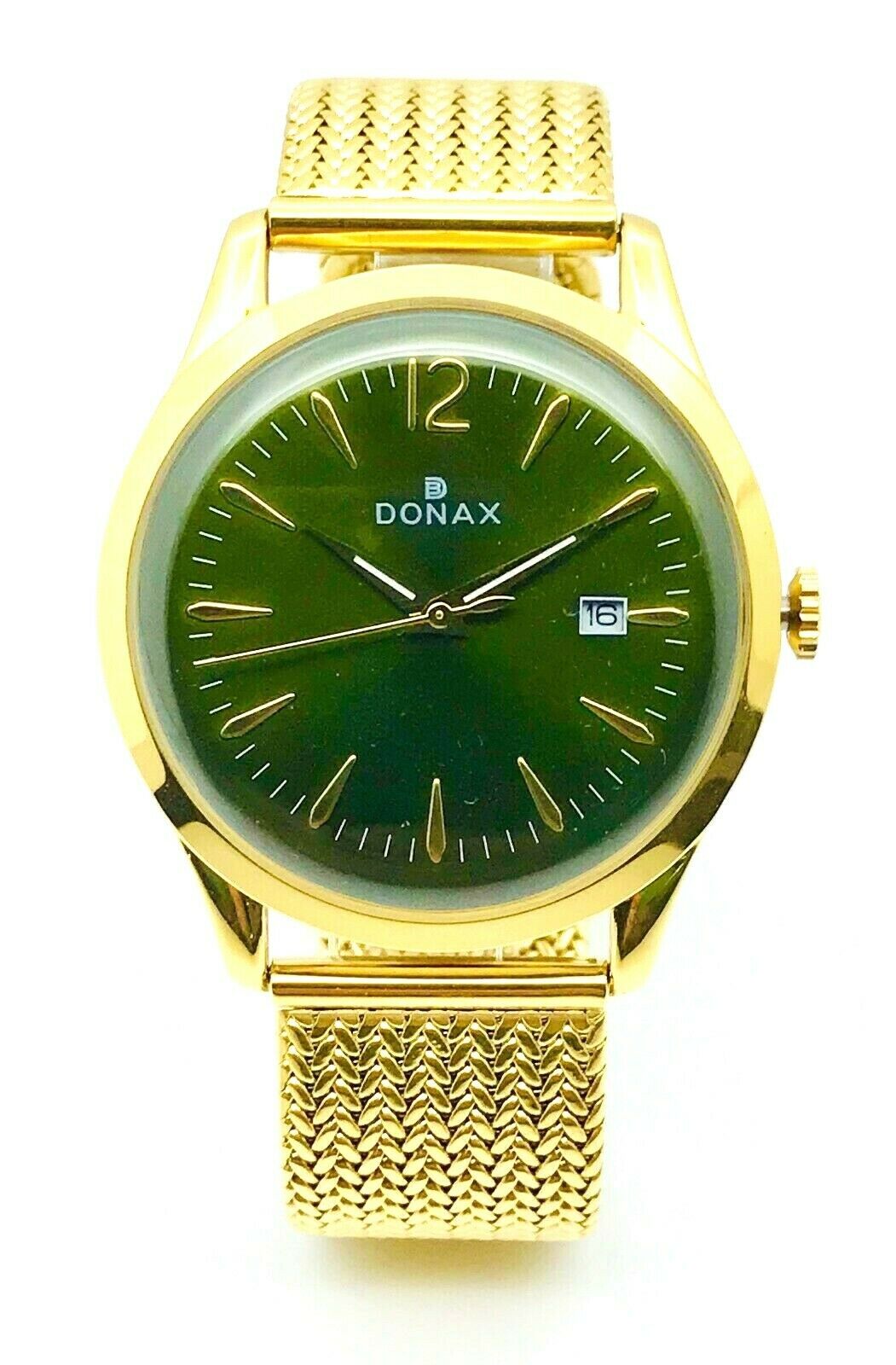 Donax Orologio Uomo Vintage Bracciale Maglia Milano DONAX90390OG