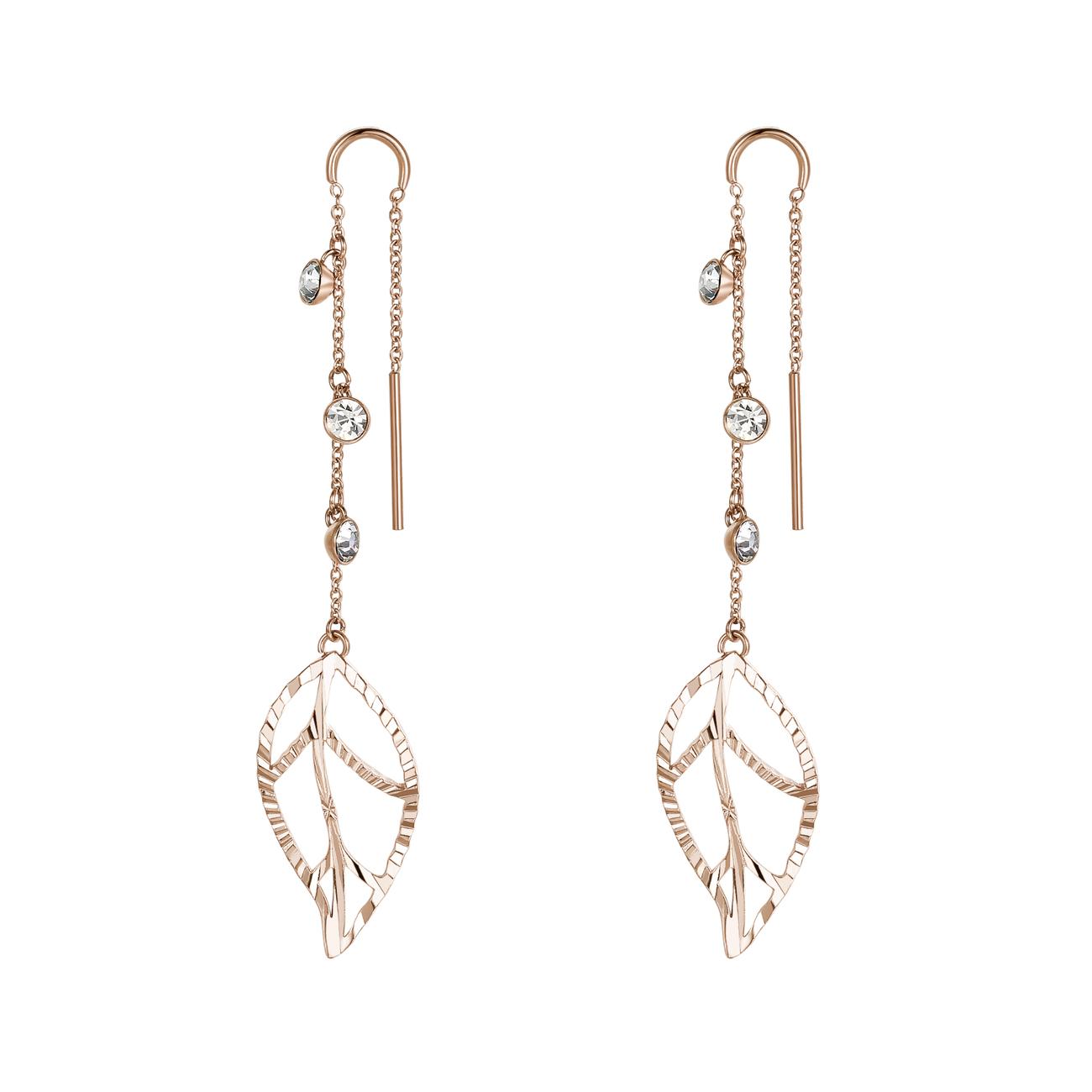 Brosway Orecchini Leaves Of Life In Acciaio BVS22