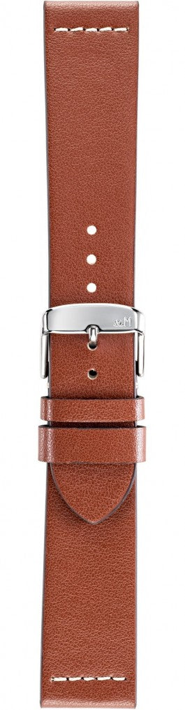 Morellato Cinturino Uomo Coll. SAVE THE NATURE Paros Fibra Di Cuoio Riciclato Marrone Ansa 24 mm