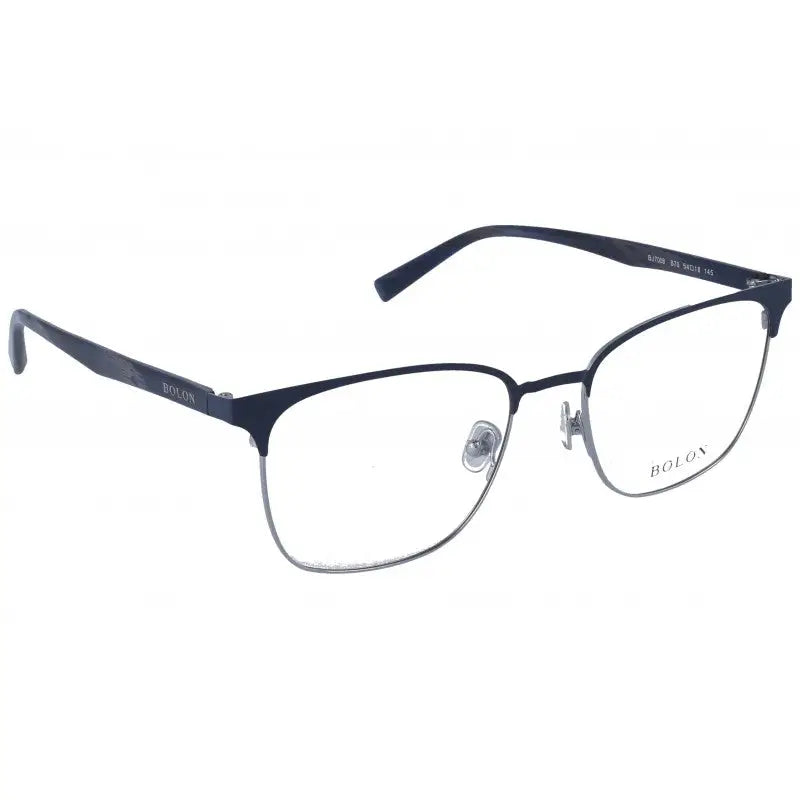 Occhiali da vista Bolon BJ7008 B70 rettangolari blu opachi 54/18