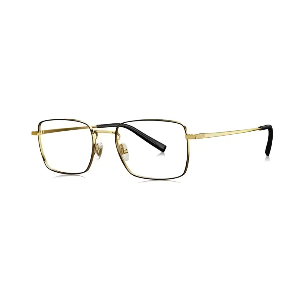 Montatura da vista Bolon BJ7053 B12 oro e nero, calibro 54/19