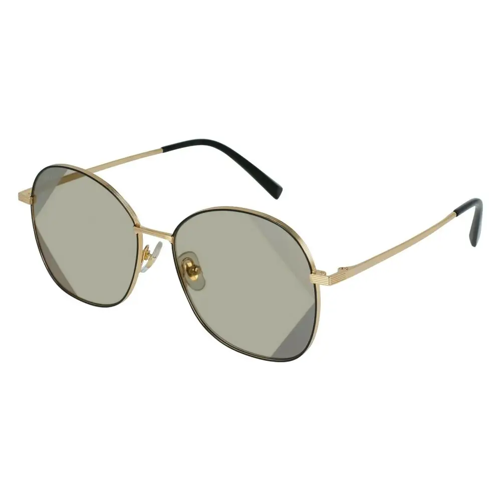 Occhiali da sole Bolon donna BL7056 oro aviator lenti verdi montatura nera