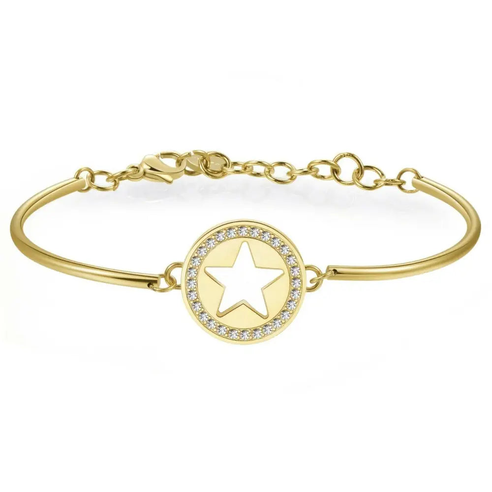 Bracciale donna Gold Star con accenti diamanti BVF13 Veronica Ferraro