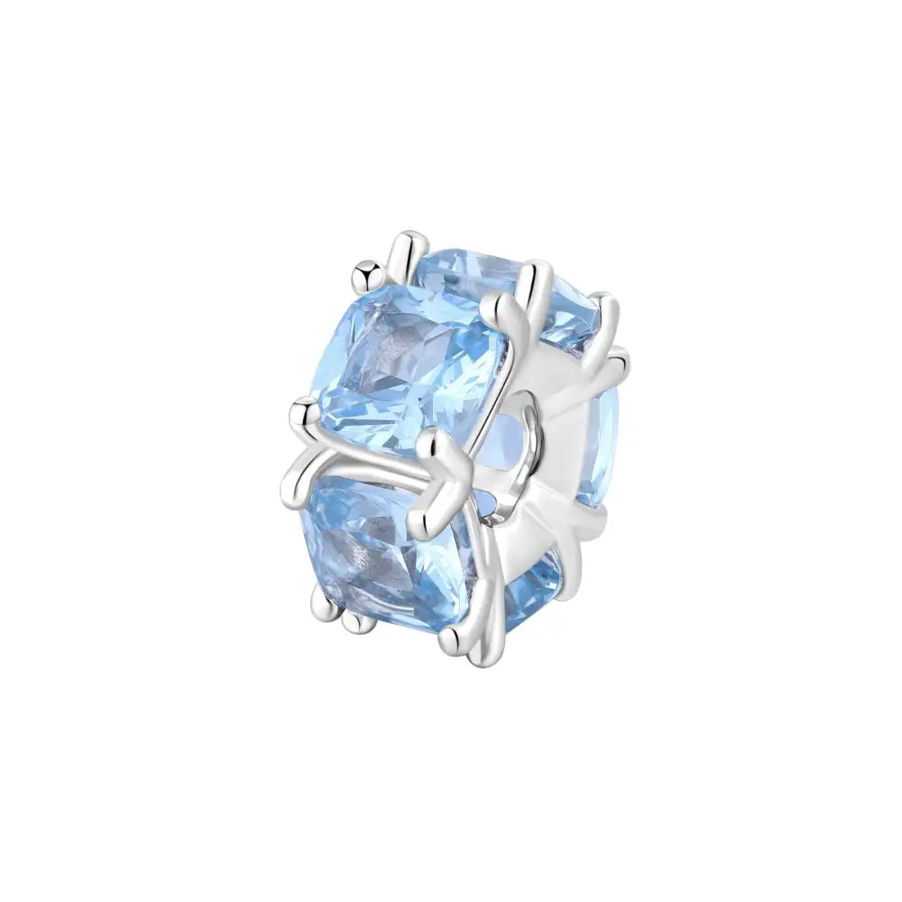 Pendente renna argento Brosway con gemme blu e accenti bianchi