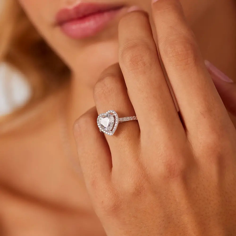 Brosway Anello Donna In Argento 925 Con Zirconia Cubica – Collezione Fancy, Modello Kate Con Rubino E Cristalli Chiari, Taglia 12