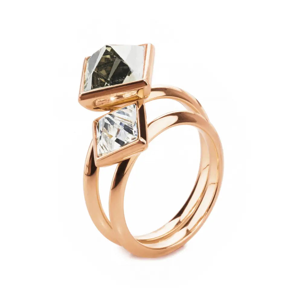 Anello donna Brosway Tring BTGC21E rose gold con zirconie stacked, mis. 20 Curiosità