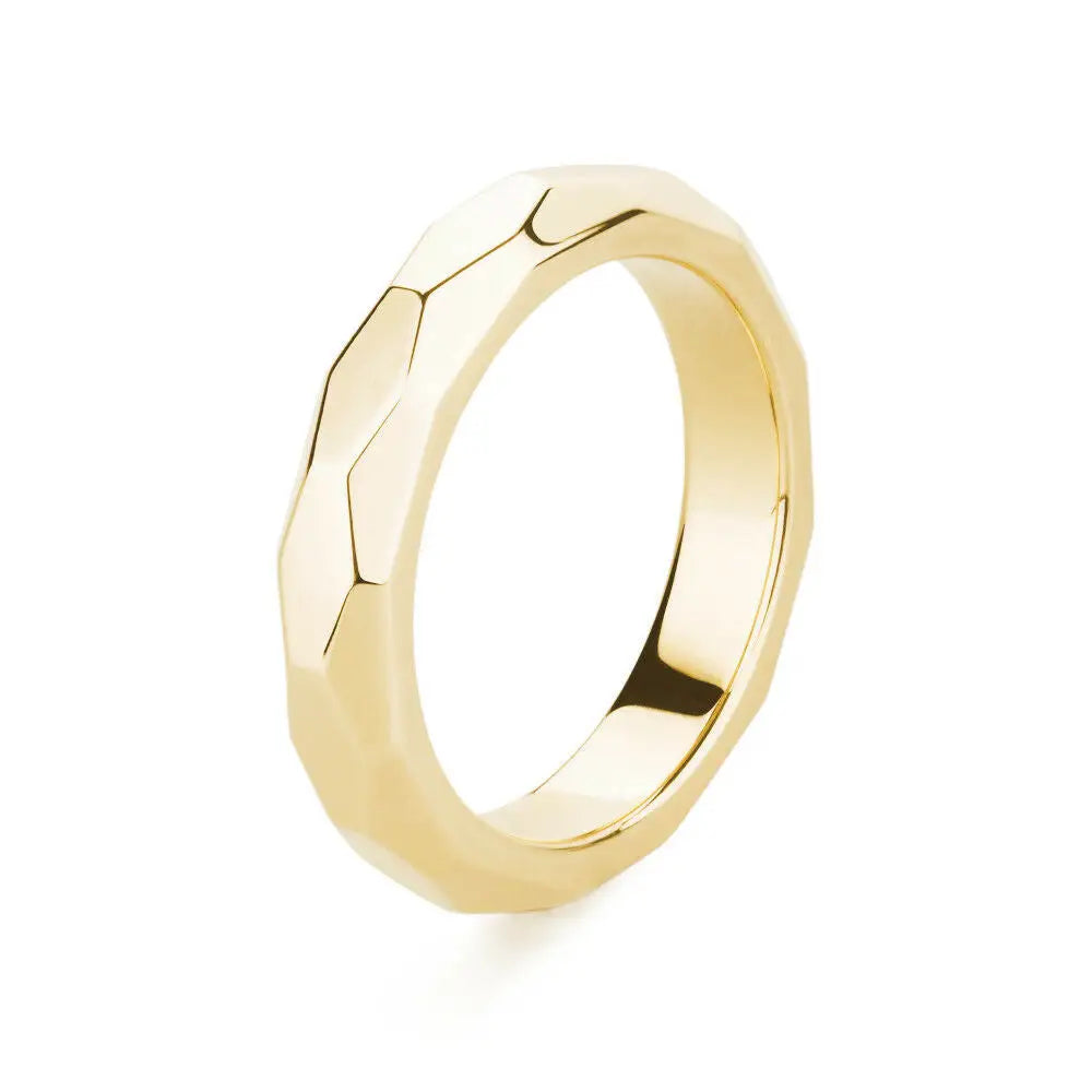 Anello donna Brosway Tring BTGC21E Mis. 20 CURIOSITÀ oro sfaccettato