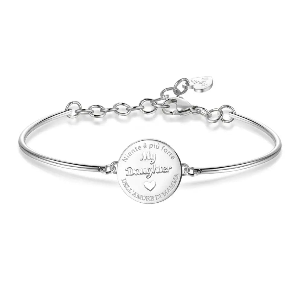 Bracciale Brosway donna Chakra BHK435 con cuore d’argento ’Figlia