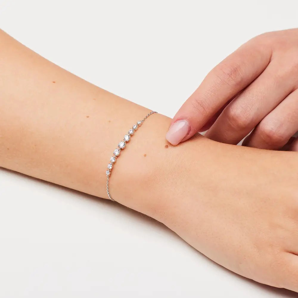 Bracciale donna Brosway in argento 925 con gemme Fancy FIW151