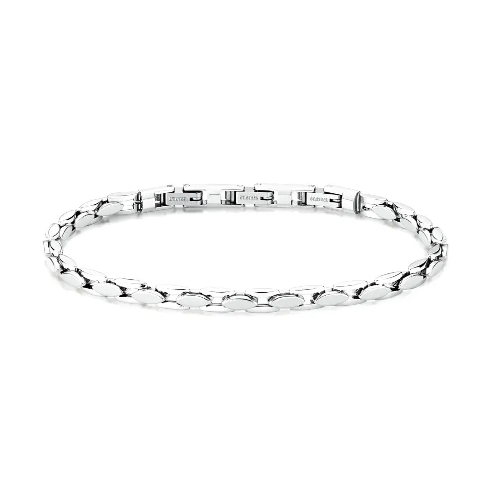 Bracciale Brosway Riptide BTD046 argento testurizzato con design intrecciato lucido