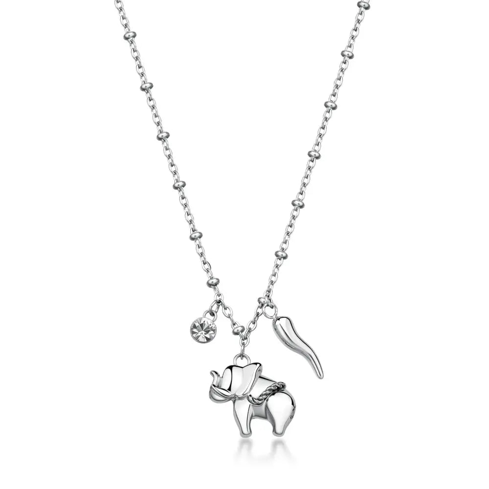 Collana Brosway donna Chakra Portafortuna Elefantino BHKN188 con cristallo