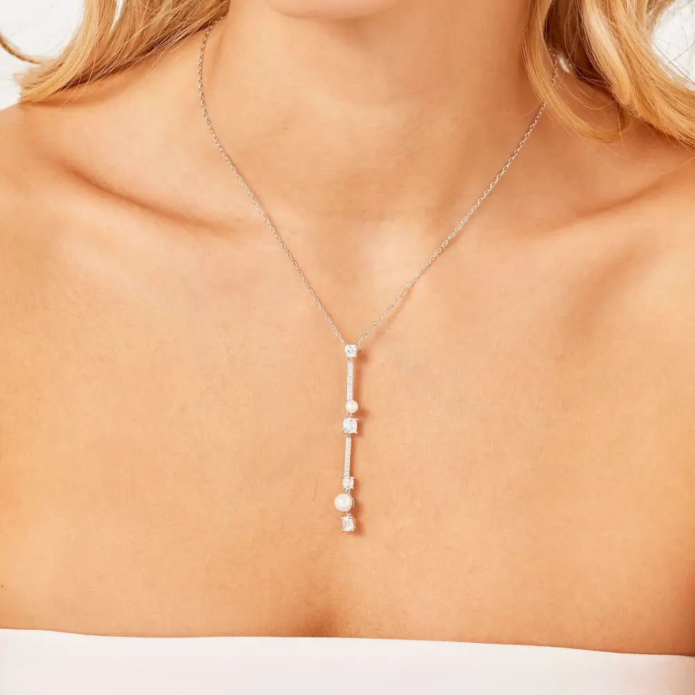 Collana donna Brosway in argento 925 con diamanti Fancy FIW169