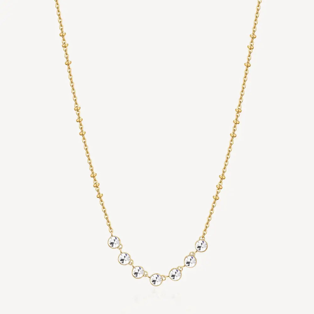 Collana donna Brosway Symphonia in acciaio con cristalli BYM136