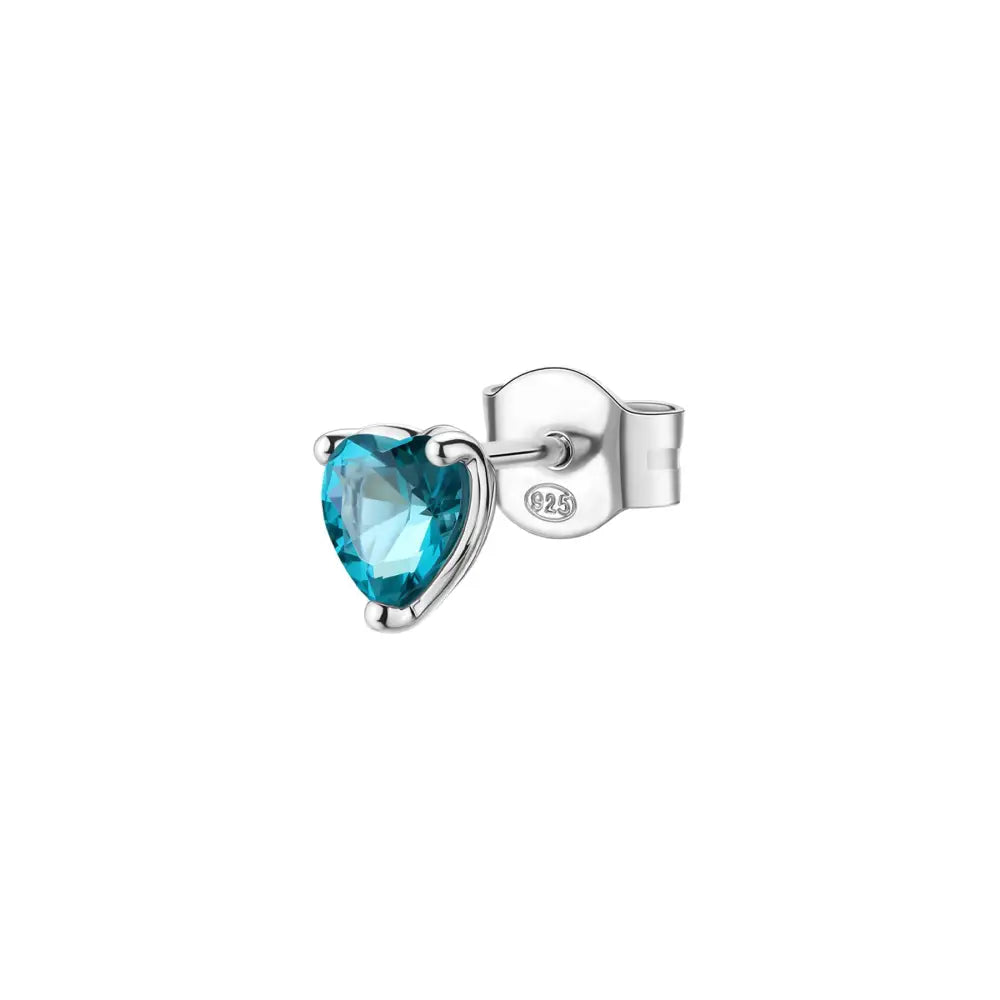 Orecchino Monorecchino Donna Brosway FANCY FAG10 cuore turchese in argento 925