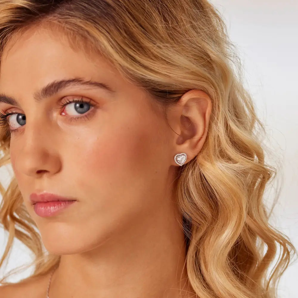 Orecchini donna Brosway Fancy FIW165 in argento 925 con zirconi e oro