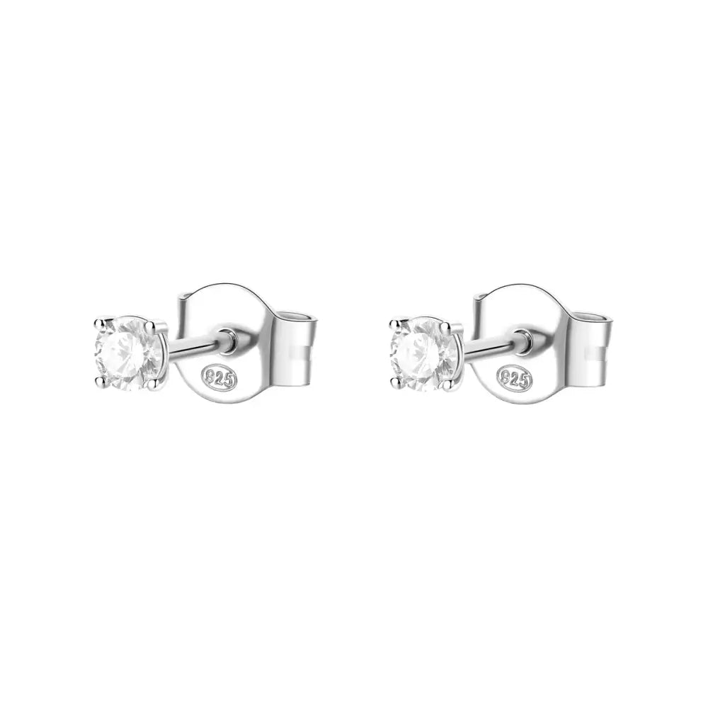 Orecchini a lobo Brosway donna in argento 925 con zirconia cubica, collezione Fancy FIW48