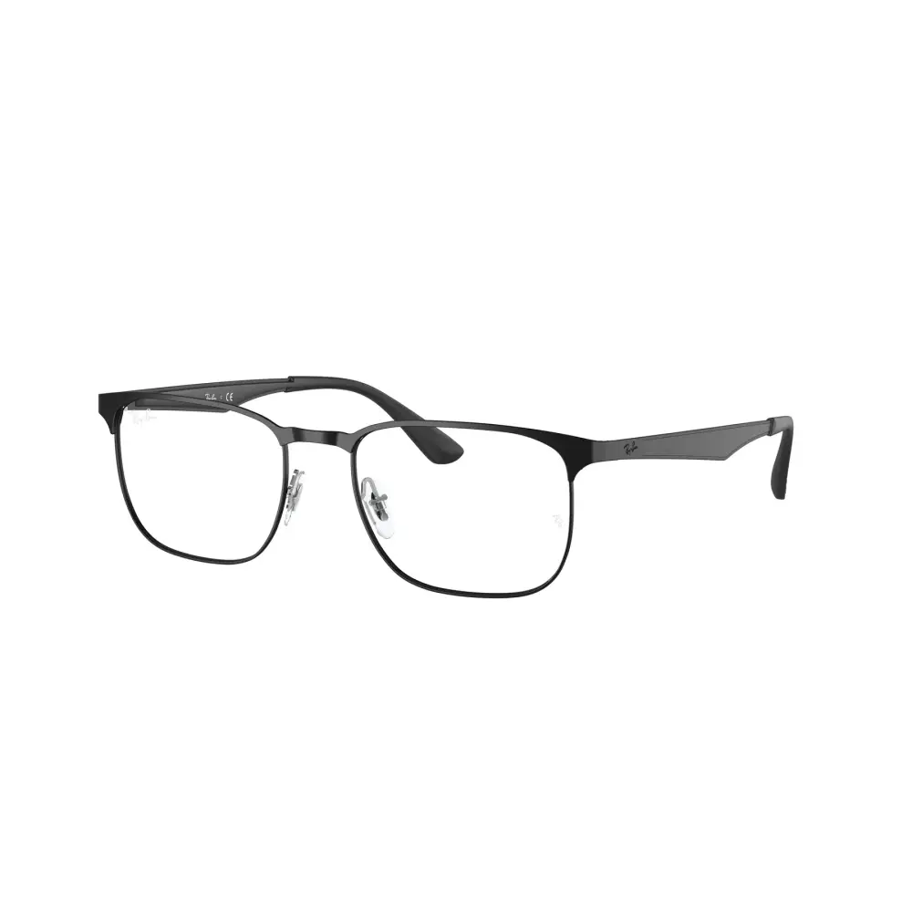 Ray-Ban RB6363 unisex montatura da vista nera rettangolare 54/18