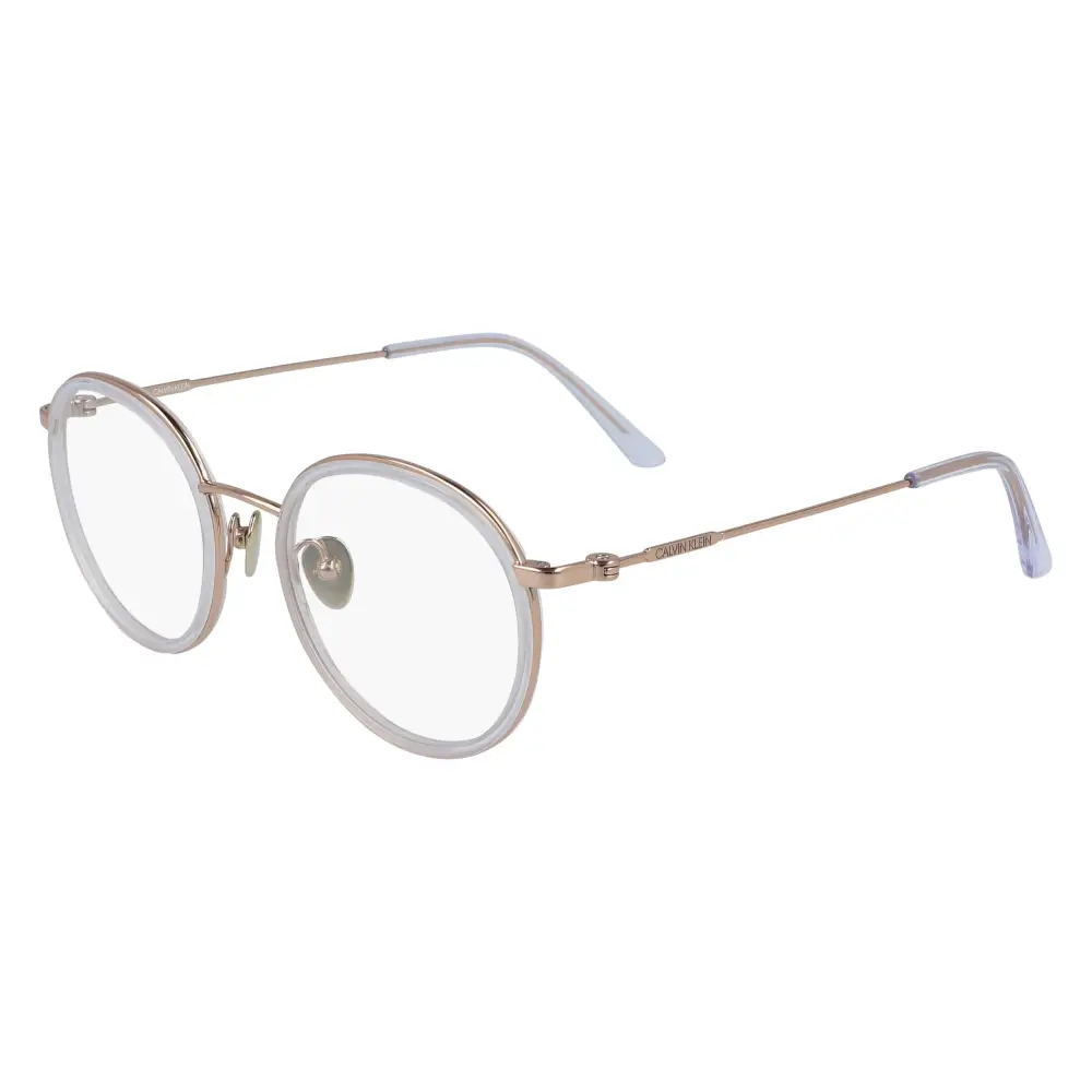 Occhiali da vista Calvin Klein CK20108 unisex 971 calibro 49/20 argento moderni