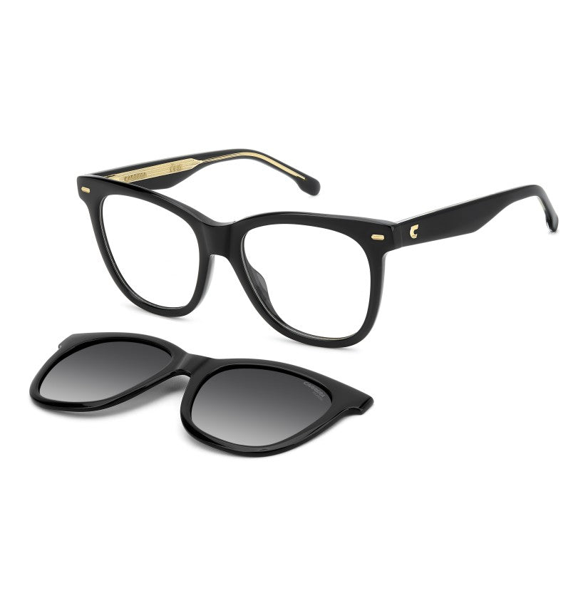 Carrera Montatura Da Vista Uomo Con Clip Da Sole Polarizzata Magnetica CA 3098/C Colore 807 Calibro 53/18