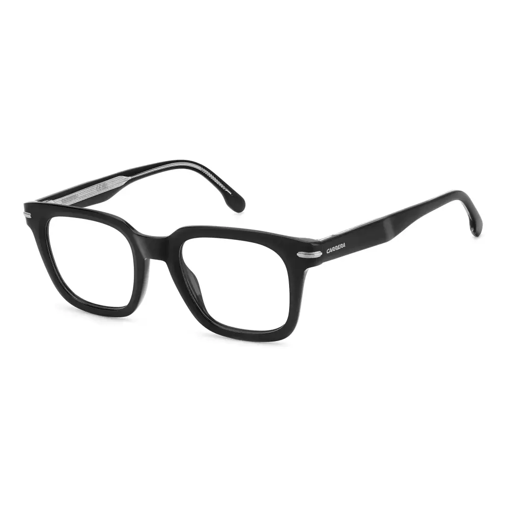 Occhiali da vista Carrera CA 361 uomo, montatura nera rettangolare moderna